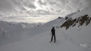 Meribel, Courchevel, St Martin - Les 3 Vallées Ski Day (March 2019) | GoPro 4K