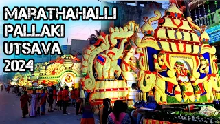 Marathahalli Pallaki Utsava 2024 😍 Oora Habba ❤️‍🔥Tapanguchi Tamate Beats #viral @Templecrewww