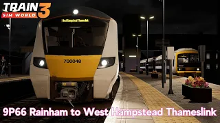 9P66 Rainham to West Hampstead Thameslink - Southeastern High Speed - Class 700 - Train Sim World 3