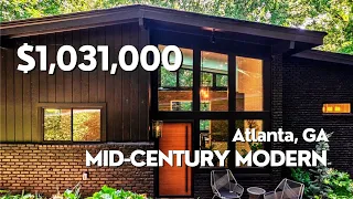 INCREDIBLE Atlanta Mid-Century Modern Home with POOL!!