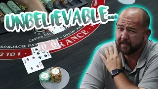 🔥 UNBELIEVABLE 🔥 10 Minute Blackjack Challenge - WIN BIG or BUST #25