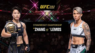 UFC 292: Zhang Weili vs Amanda Lemos | Full Fight - Strawweight Championship