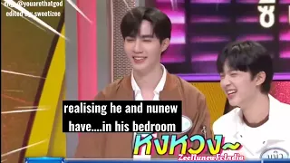 (Eng Sub)Zee Being Jealous Of Himself😭And Exposing Themselves💋🤭#zeenunew #zeepruk #nunew #cutiepie