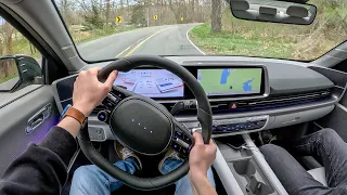 2023 Hyundai Ioniq 6 Limited - POV First Drive (Binaural Audio)