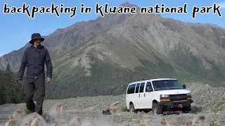 Three Days Backpacking in Kluane National Park - Van Life in the Yukon