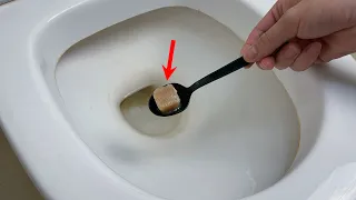 馬桶污垢黃漬難清潔？只需把它扔進去，一衝就乾淨，5天不用刷，簡單省事又實用，Life Hacks Toilet dirty yellow stains are difficult to clean?