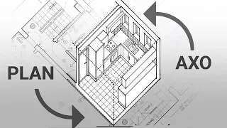 The FASTEST Way to Draw Axonometric