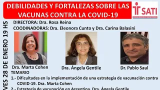 Webinar Debilidades y Fortalezas Sobre las Vacunas Contra la COVID-19