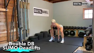 Double Dumbbell Sumo Deadlifts