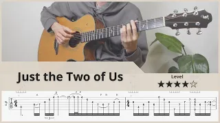 【TAB】Just the Two of Us - FingerStyle Guitar ソロギター【タブ】