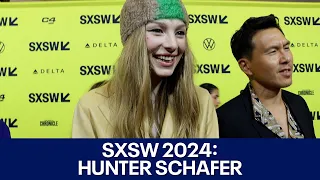 Hunter Schafer SXSW "Cuckoo" red carpet interview | FOX 7 Austin