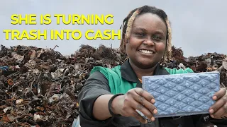 This Kenyan innovator turns trash into cash