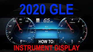 Mercedes University: 2020 GLE (Instrument Display) Pt.2