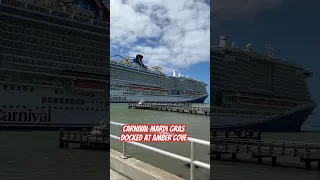 Carnival Mardi Gras docked at Amber Cove Dominican Republic 🇩🇴 cruising with carnival