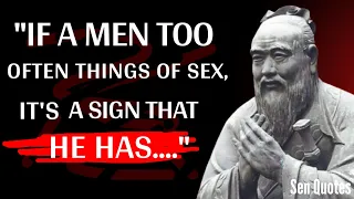 Confucius' Ancient Quotes to Learn in Youth and Avoid Regrets Old Age | Sen Quotes