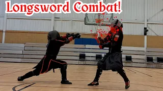 Longsword Combat! Practicing Medieval Swordsmanship!