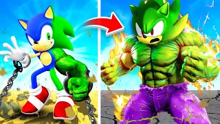 Upgrading Sonic To SONIC HULK In GTA 5!