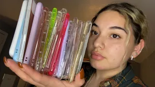 ASMR - SHEIN PHONE CASE HAUL/COLLECTION