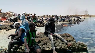 Schwierige Lage für Migranten - Von der Leyen fliegt nach Tunesien