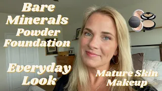 Bare Minerals Powder Foundation | Everyday Look for Mature Skin