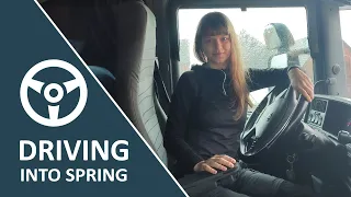 Driving into spring: A woman truck driver's journey