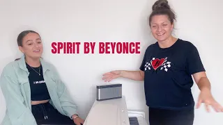 Spirit - Beyonce | Amazing singer working with her vocal coach