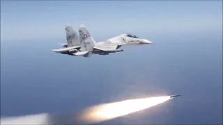 Venezuelan Su-30MK2 firing an air-to-surface missile Kh-31