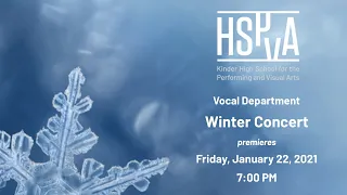 Kinder HSPVA Vocal Winter Concert 2021
