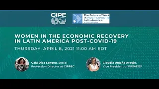 Women in the Economic Recovery in Latin America post-COVID-19