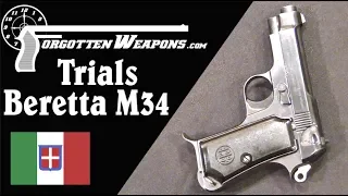 Military Trials Beretta 34 - Can You Make it More Walther?