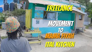 🇯🇲 Freelance Chucky Takes Us To Mama Fiyah Ital kitchen