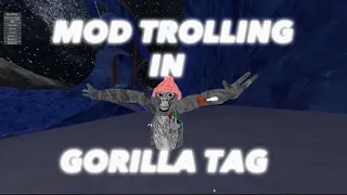 MOD TROLLING IN PUBLIC LOBBYS|GORILLA TAG|SHIBA GT DARK V13 MENU