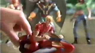 Flash Gordon Action Figures Toy Commercial