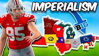 Big 10 College Football Imperialism | Last Team in the Big 10 Wins!! (NCAA Football 23)