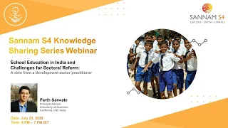 School Education in India & Challenges for Sectoral Reform