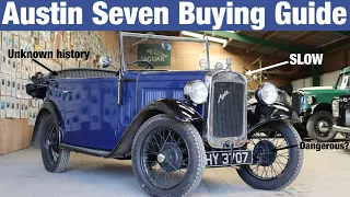 Austin Seven Buying Guide - A Pre War Car You Can Drive And Restore!