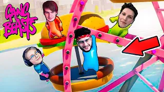 Жесткая Заруба 89 Сквада в Gang Beasts