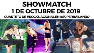 Showmatch - Programa 01/10/19 | Cuarteto de #RockNacional en #SúperBailando