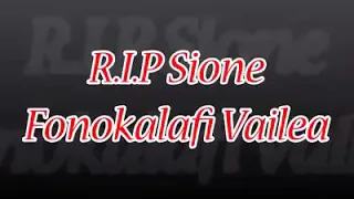 Sione Fonokalafi Vailea (song)