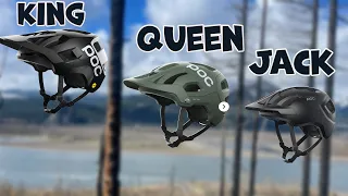 How Different are the POC  Kortal, Axion, and Tectcal MTB Helmets?