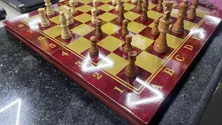 3 in 1 wooden chess board Available in Bangladesh