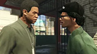 ryder meets lamar gta 5 modded cutscenes