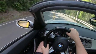 BMW Z4 E85 (MT) POV Driving Video 2
