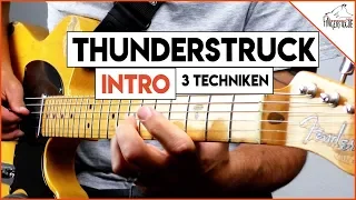 3 Wege AC/DC's Thunderstruck auf der Gitarre zu spielen