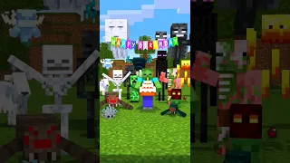 HELP Herobrine Celebrate Birthday (Past Lives - SapientDream) #herobrine #monsterschool #pastlives