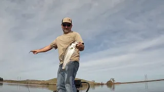 How to Catch O’Neill Forebay bottom suspended Stripers