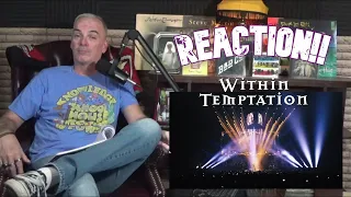 [REACTION!!] Old Rock Radio DJ REACTS to WITHIN TEMPTATION ft. "Iron" (LIVE)