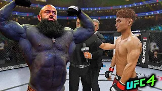 Doo-ho Choi vs. Black Tattoo | Bodybuilder (EA sports UFC 4)