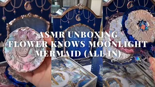 ASMR Unboxing Flower Knows Moonlight Mermaid (All-In) #chinesemakeup #flowerknows #asmrunboxing