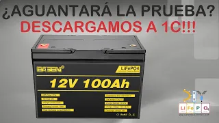 🔋DIY LiFePO4 REVIEW🔋  Forzamos la batería LiFePO4 100ah de BASEN, aguantará? 🚍DIY Electro Camper🚤